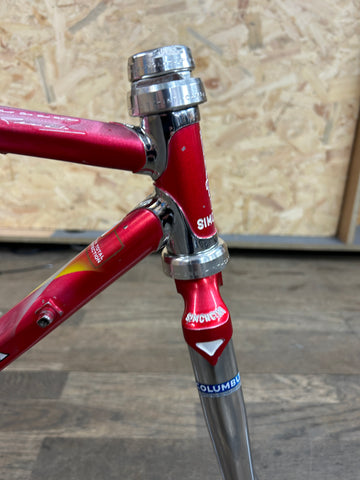 Simoncini 48cm Crimped Columbus Tubing Frame